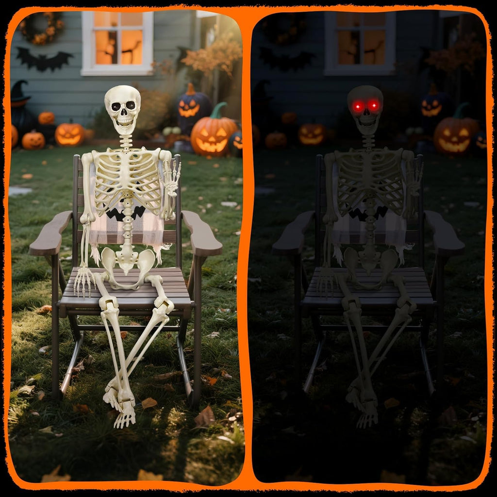 5.4Ft Posable Skeleton E17198
