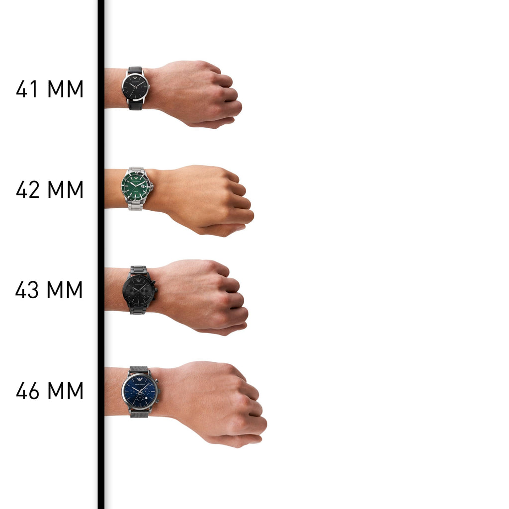 Men's Automatic Chronograph Watch with Stainless Steel or Leather Band Z902