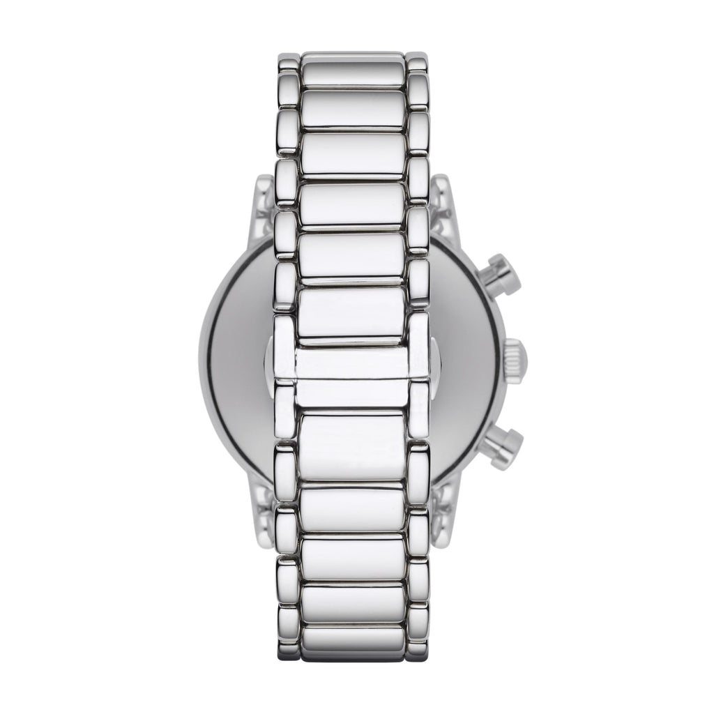 Men's Automatic Chronograph Watch with Stainless Steel or Leather Band Z902