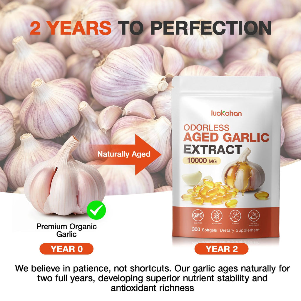 Odorless Garlic Extract 10000mg Softgels B81044