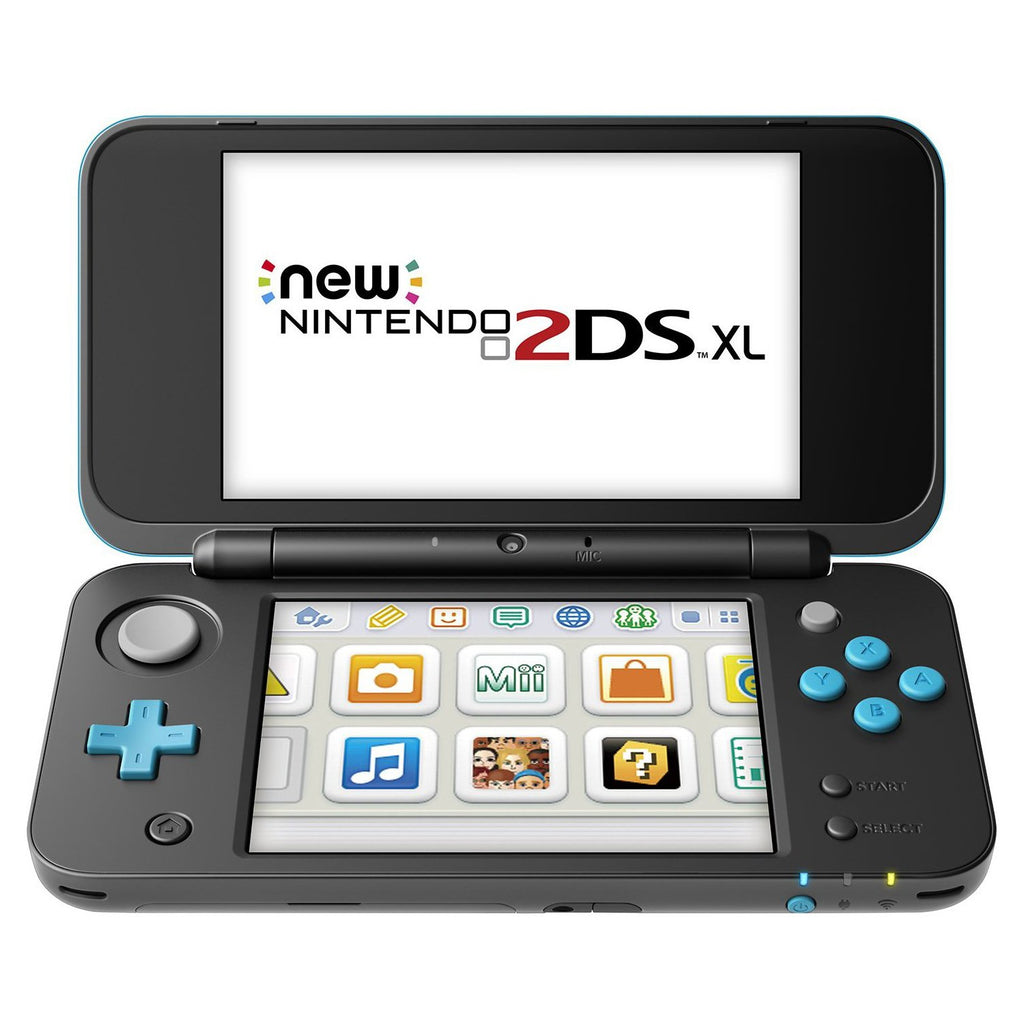 Black Turquoise Handheld Game Console W198009