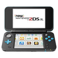 Black Turquoise Handheld Game Console W198009