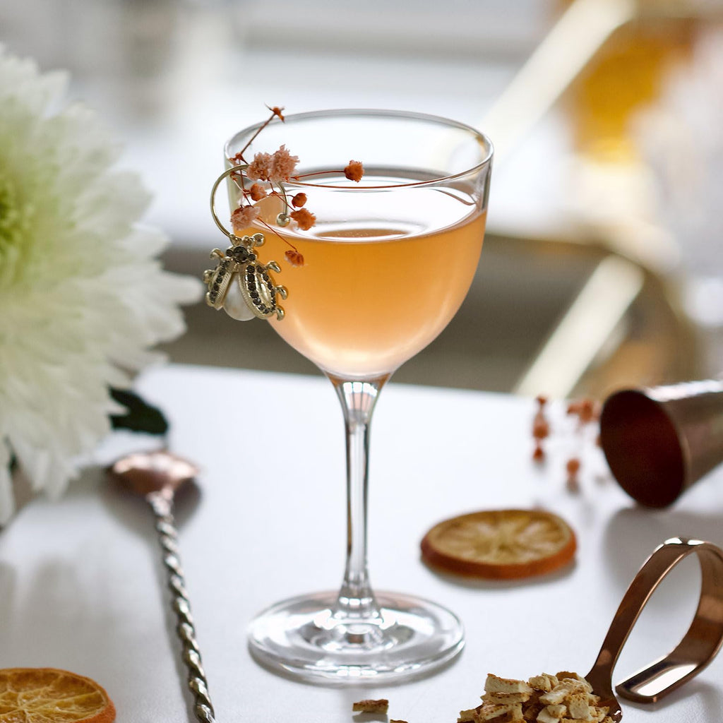Crystal Coupette-Style Glass 2-Piece Set P9370