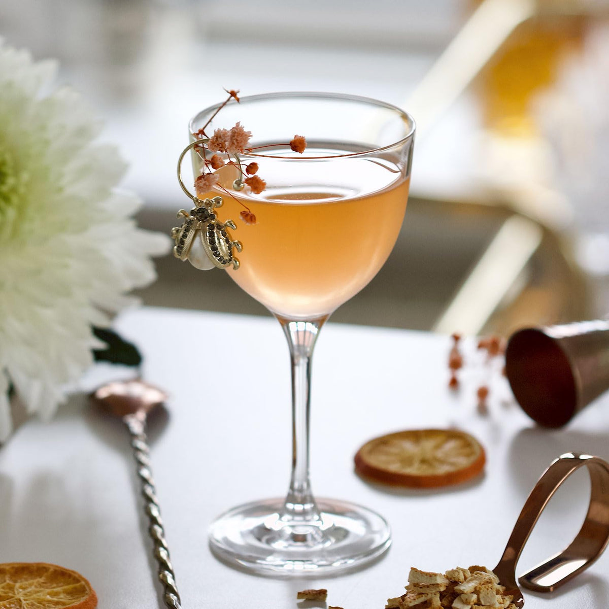 Crystal Coupette-Style Glass 2-Piece Set P9370