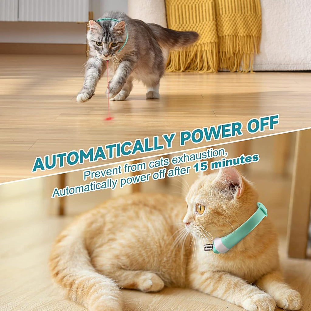 Rechargeable Laser Cat Toy Collar O34167