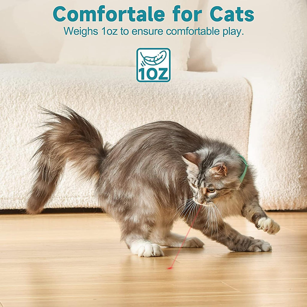 Rechargeable Laser Cat Toy Collar O34167