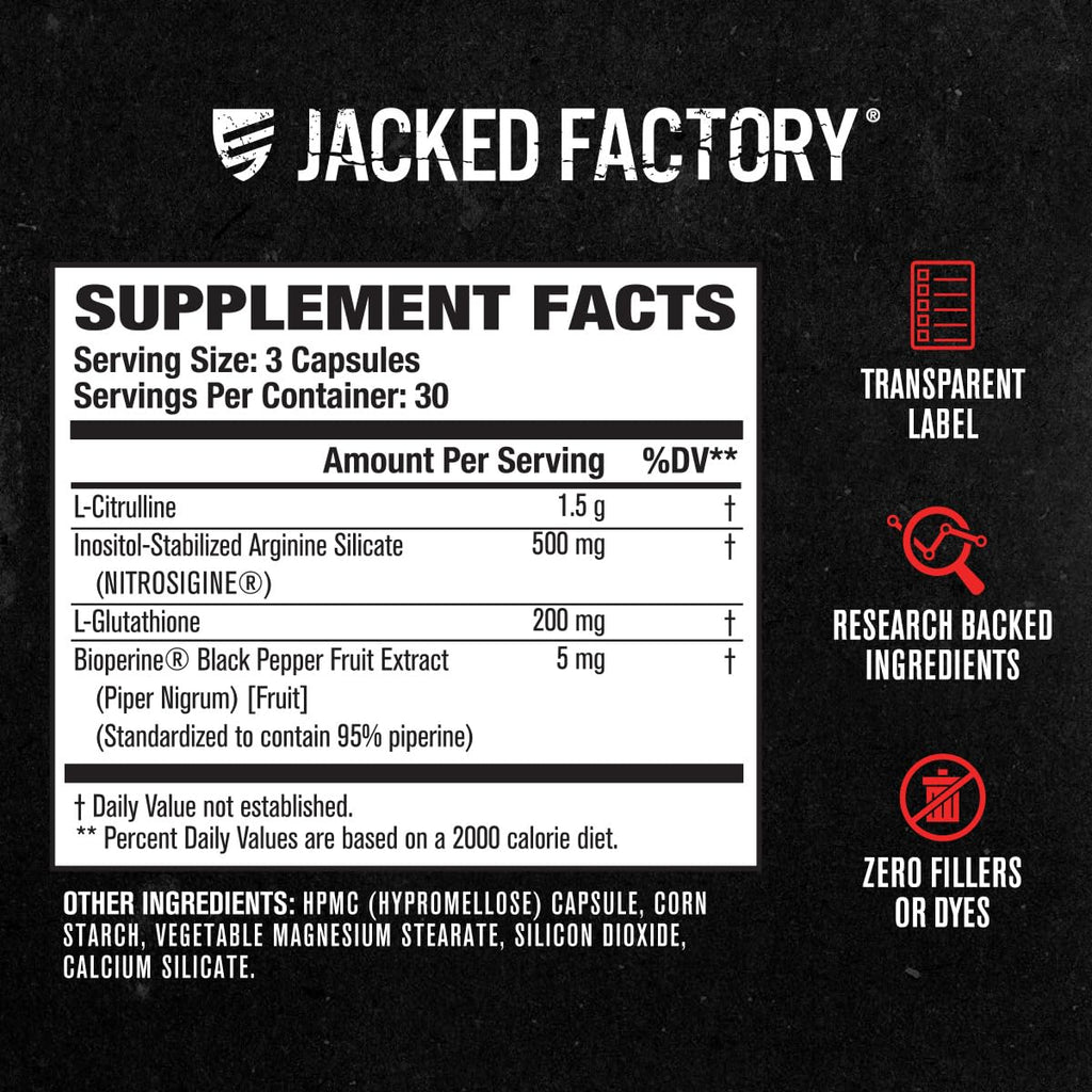 90 Caps Nitric Oxide Supplement W8078