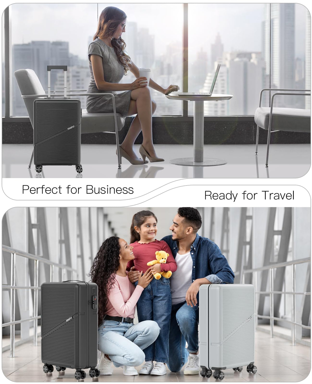 20 Inch Hardside Spinner Luggage with TSA Lock I7496