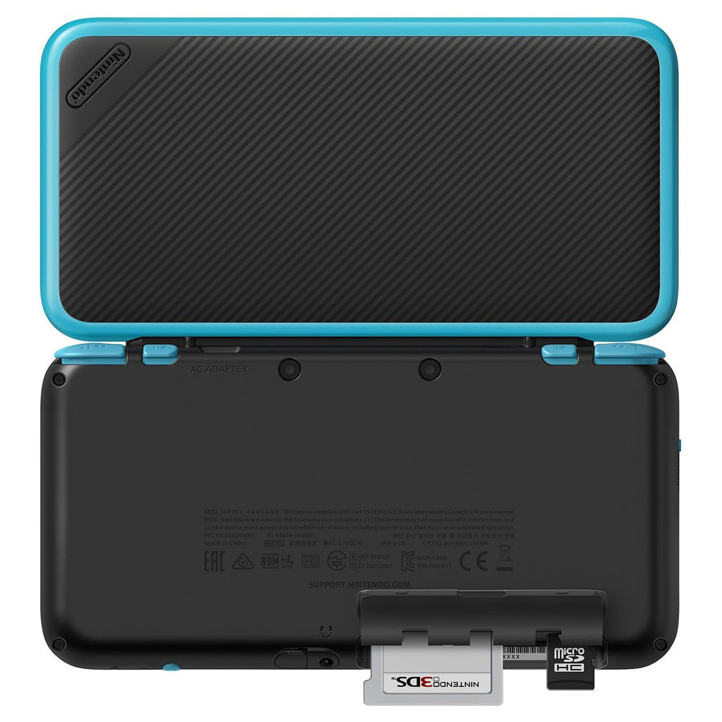 Black Turquoise Handheld Game Console W198009