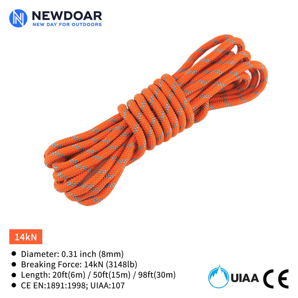 8mm High Strength Polyester Climbing Rope H591748