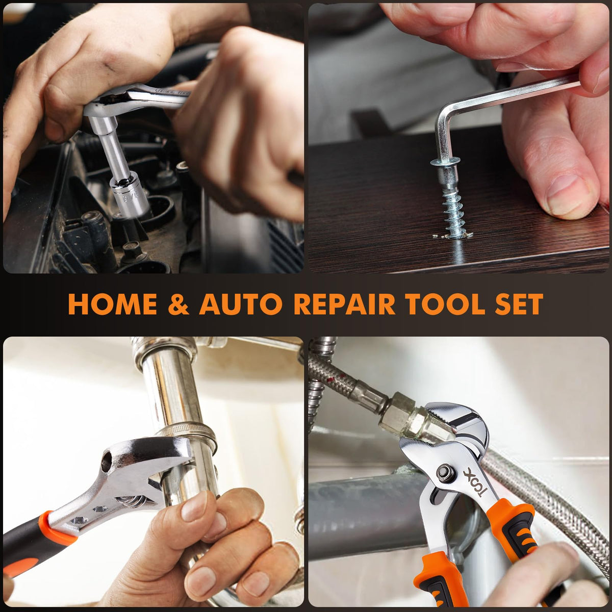 368 Piece Home Repair Tool Kit with Drawer Toolbox S915961