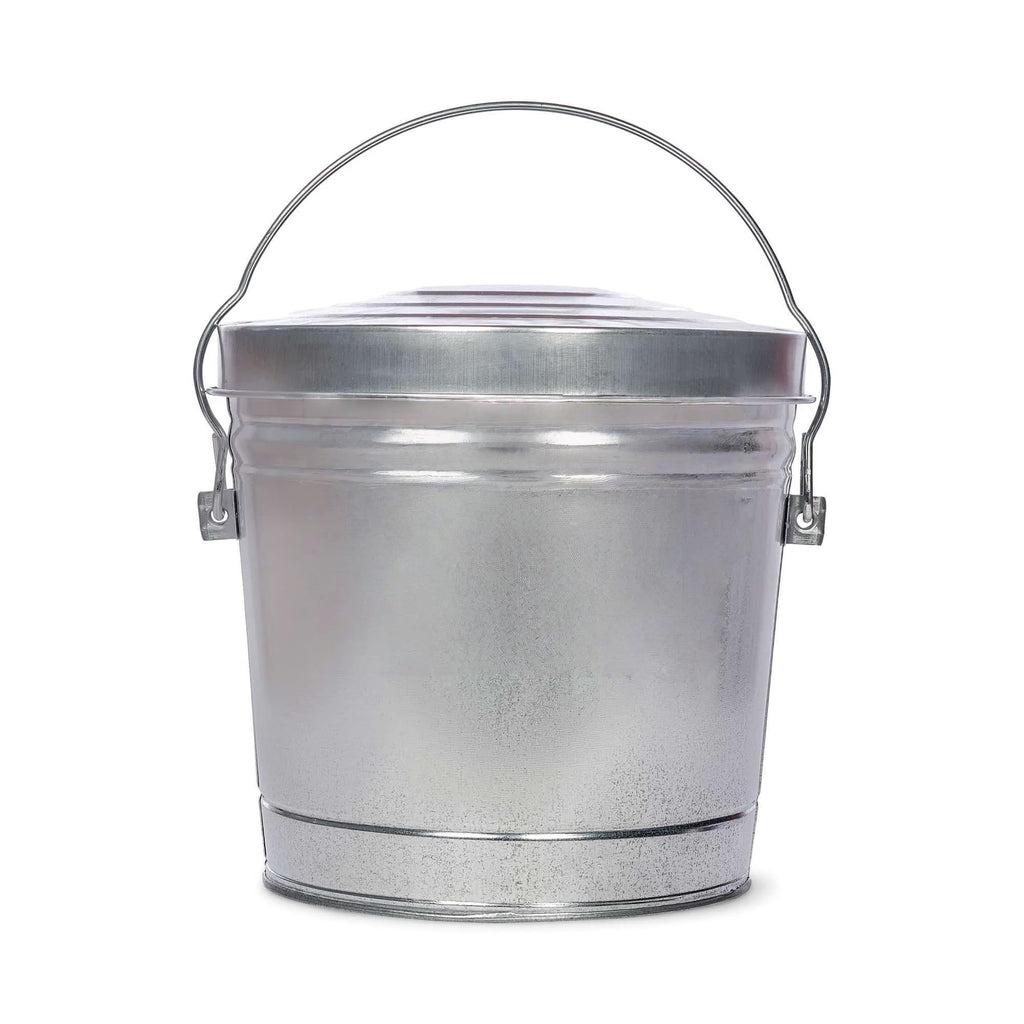6 Gallon Galvanized Steel Bucket with Wire Bail Handle O99536