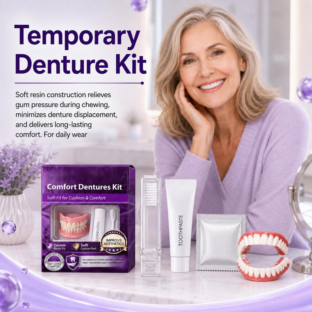 Heat Moldable Temporary Denture Kit 1 Set J27660