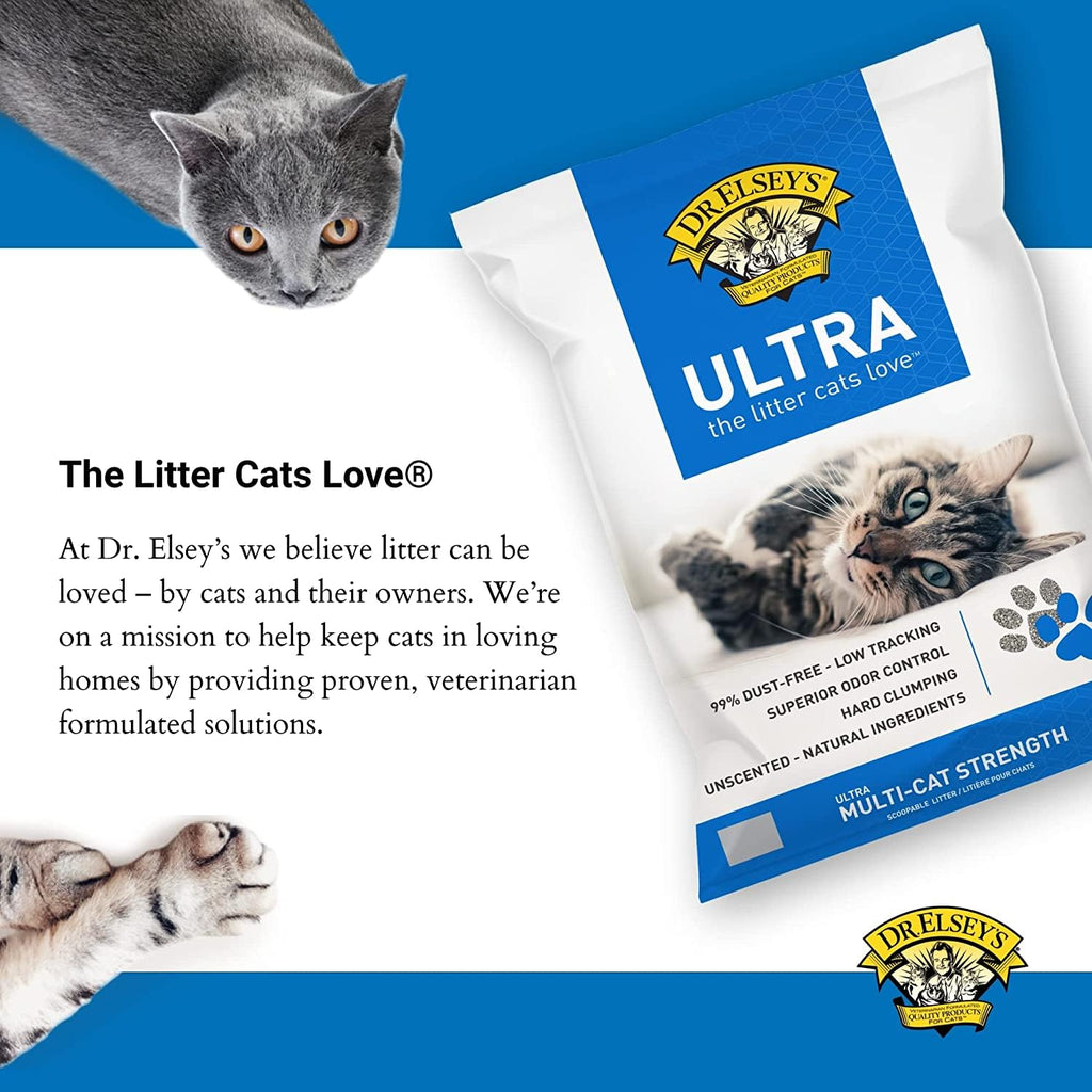 Clumping Clay Cat Litter 40 lb. Bag X2930