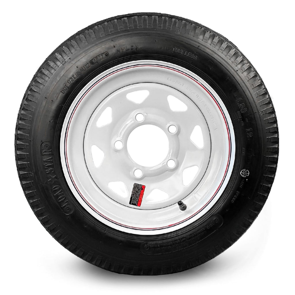 12in. Bias-Ply Trailer Tire and Wheel Assembly G794117