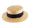 Straw Boater Hat J224