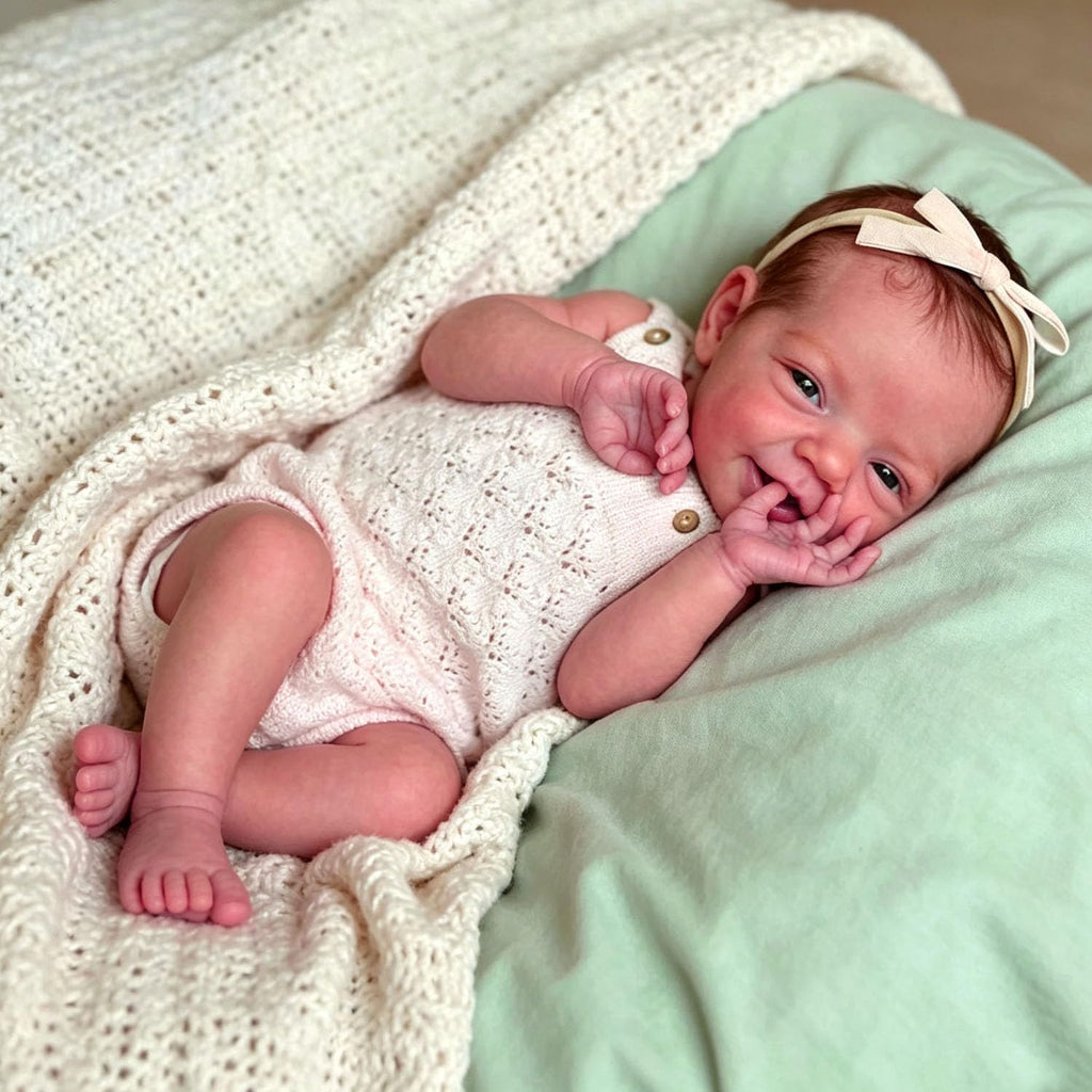 20 in Full Silicone Reborn Baby Doll Girl W7432