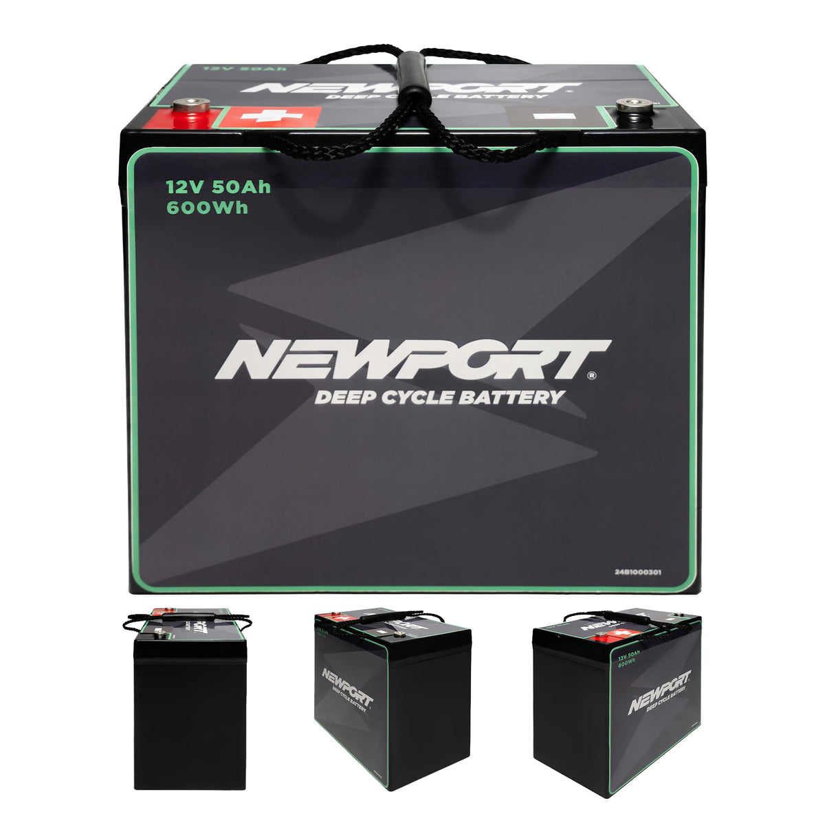 12V50Ah Deep Cycle Sealed AGM Marine Battery H384