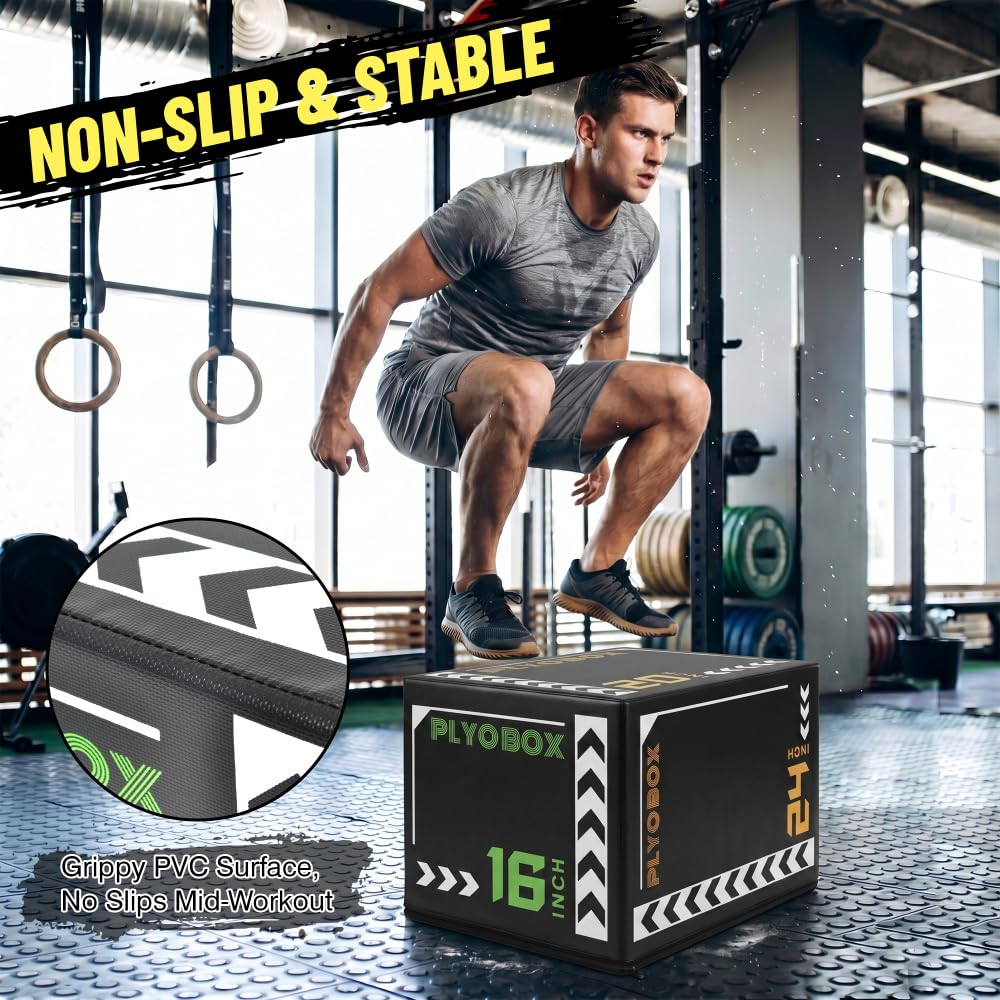 3-in-1 Adjustable Foam Plyo Box U643156