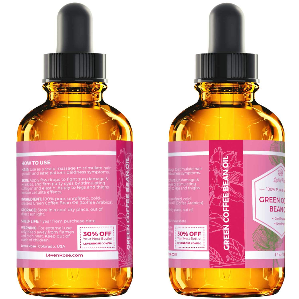 Green Coffee Bean Oil 1 oz Bottle I520