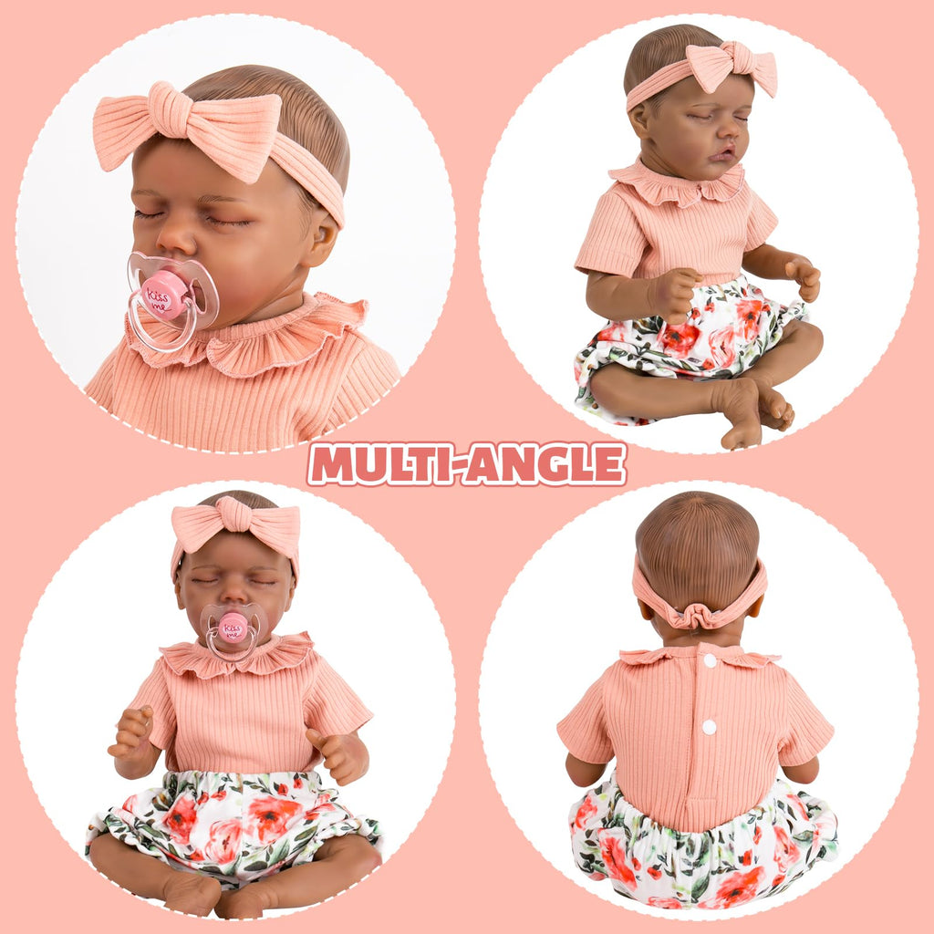20 inch Doll Clothes Shirt and Floral Pants Set W596