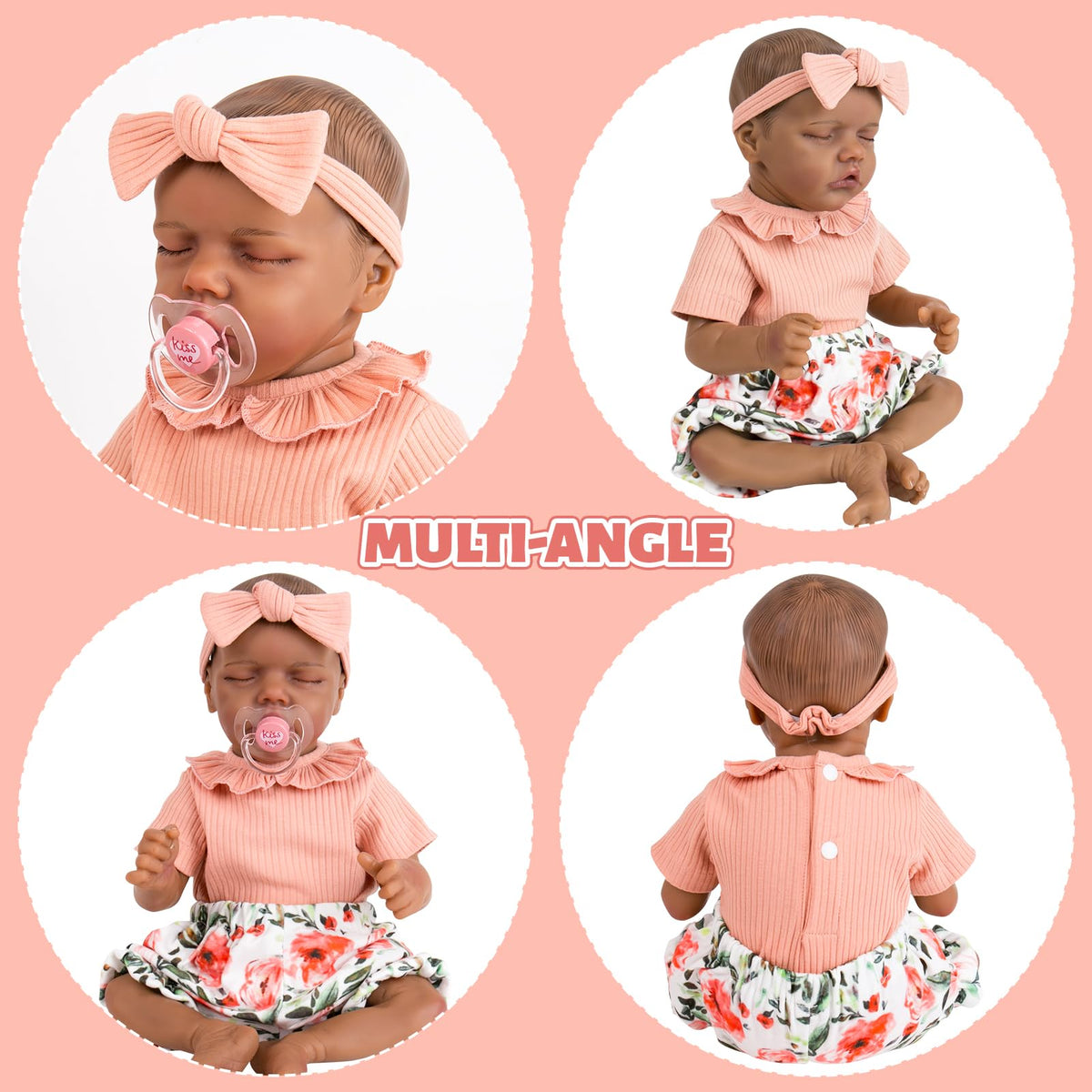 20 inch Doll Clothes Shirt and Floral Pants Set W596