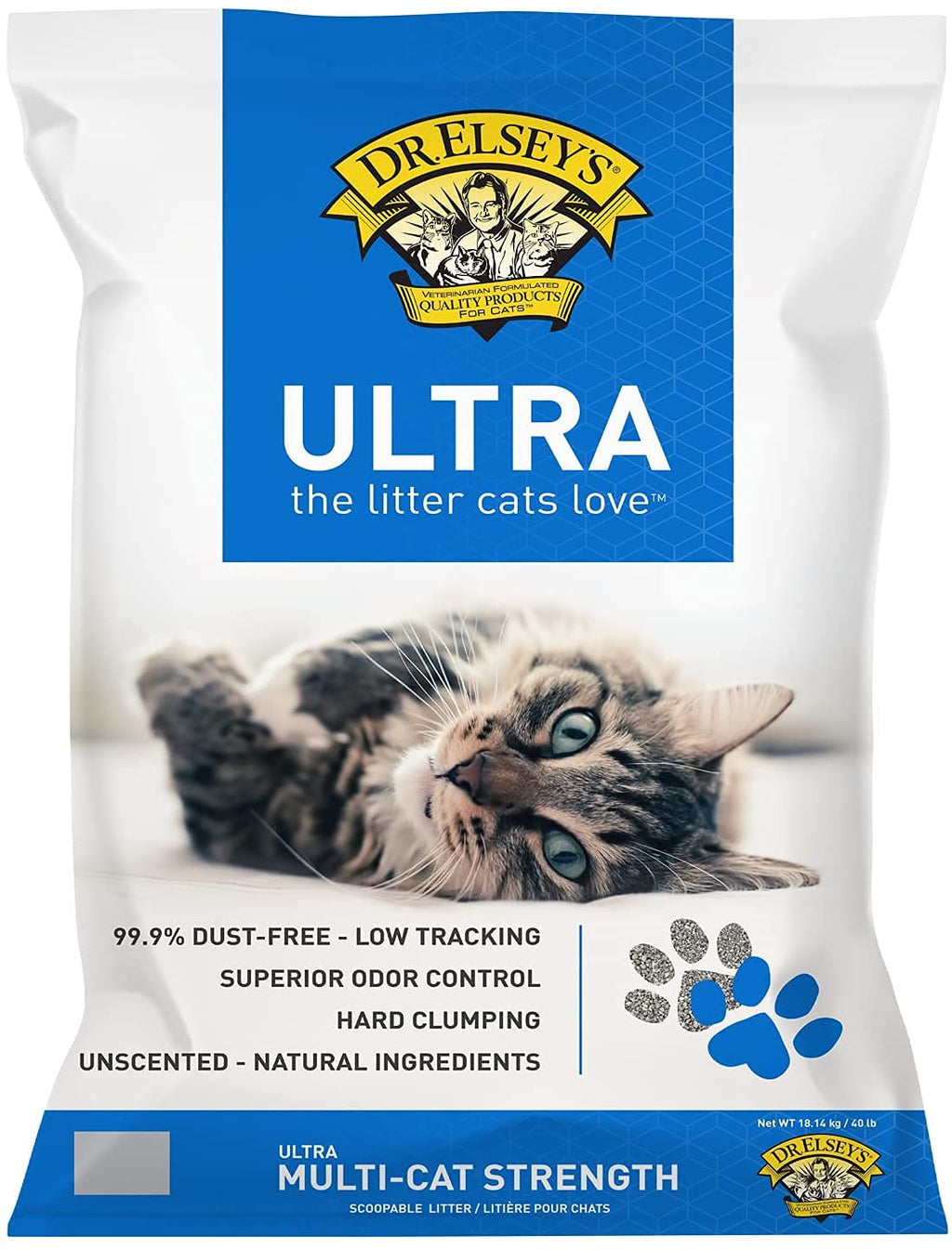 Clumping Clay Cat Litter 40 lb. Bag X2930