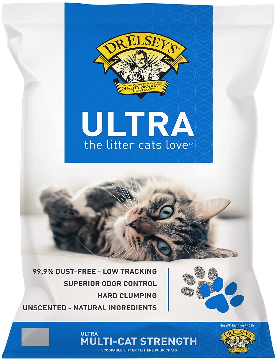 Clumping Clay Cat Litter 40 lb. Bag X2930