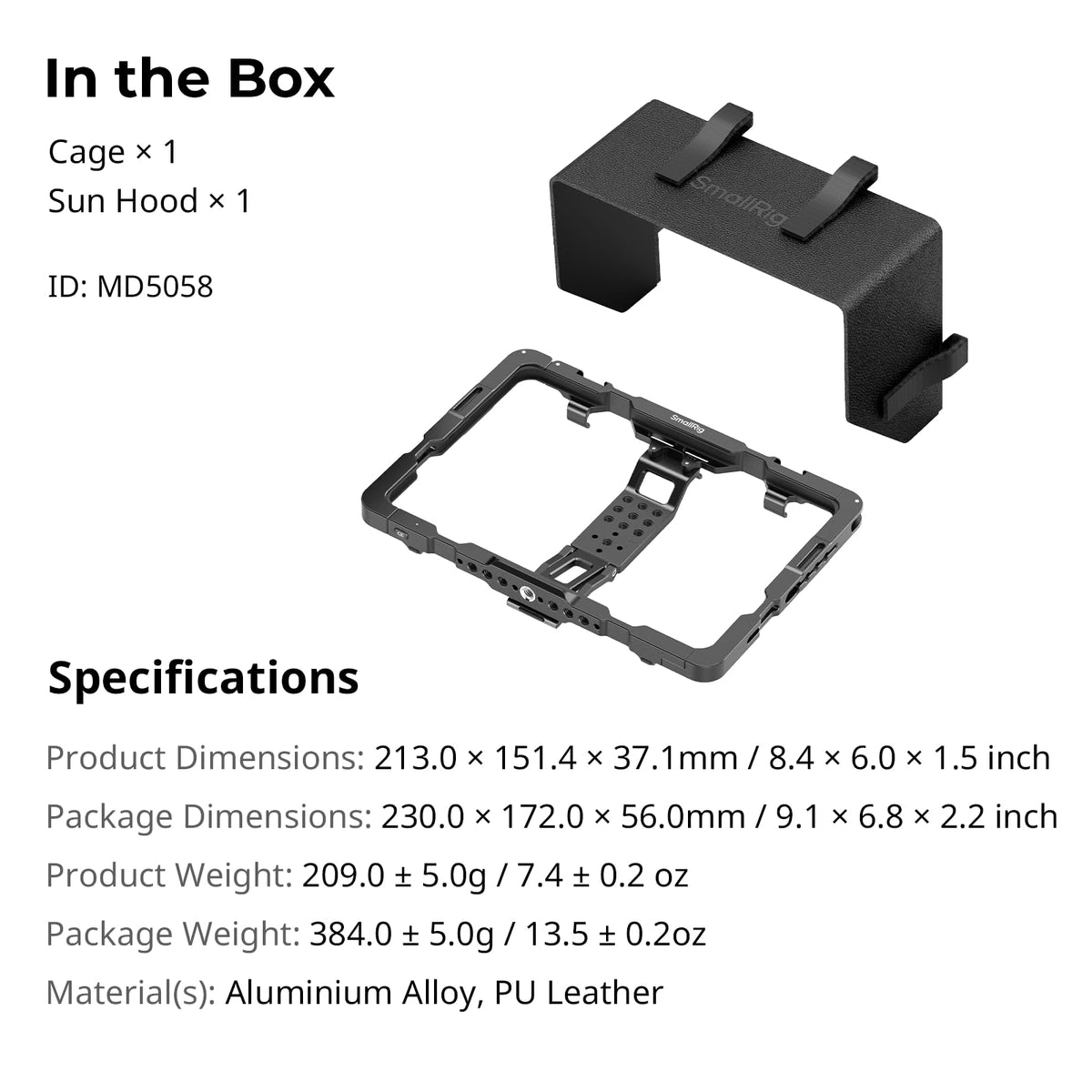 Metal iPad mini 6 Tripod Mount Adapter with Cold Shoe Mount K543147