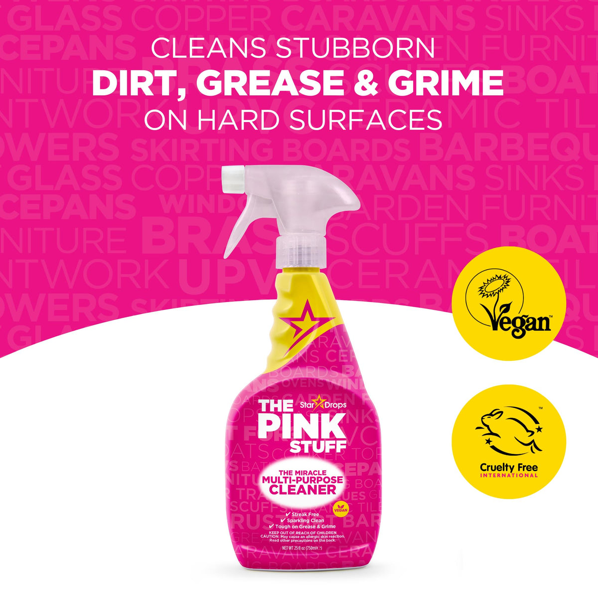 Multi-Purpose Cleaner Spray, 25 Fl Oz W46867