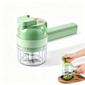 4-In-1 Electric Vegetable Cutter Set W221