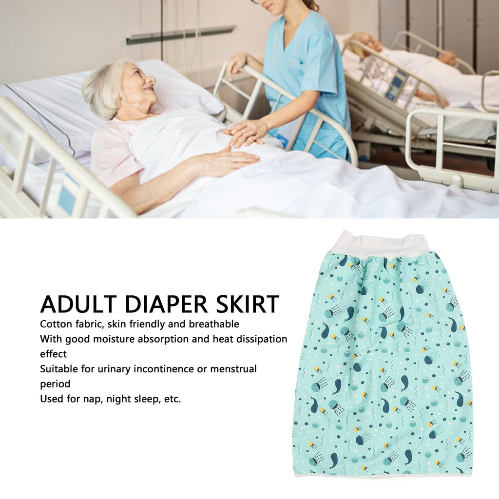 Wearable Incontinence Bed Pads Cotton Cloth Reusable XL C82903