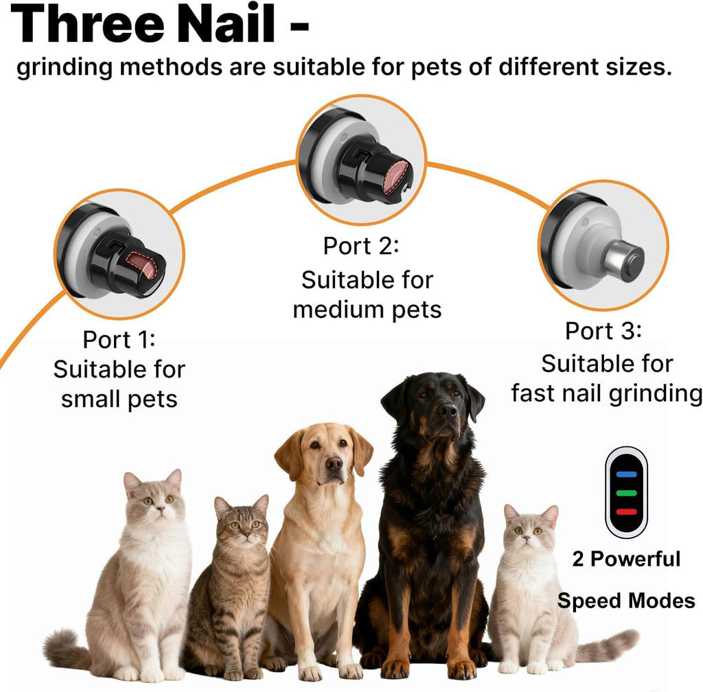 Dog Nail Grinder with Light U201744