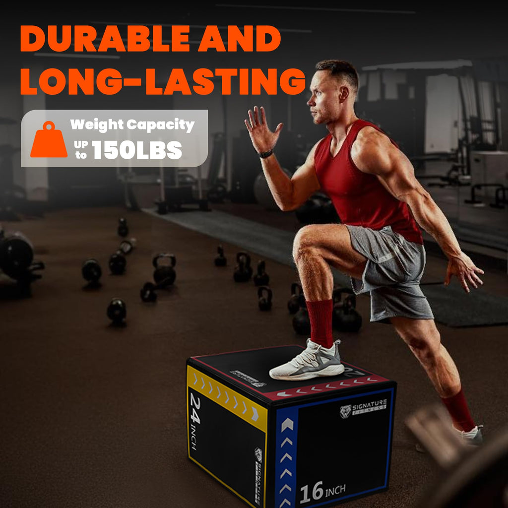 3-in-1 Foam Plyometric Jump Box E56788