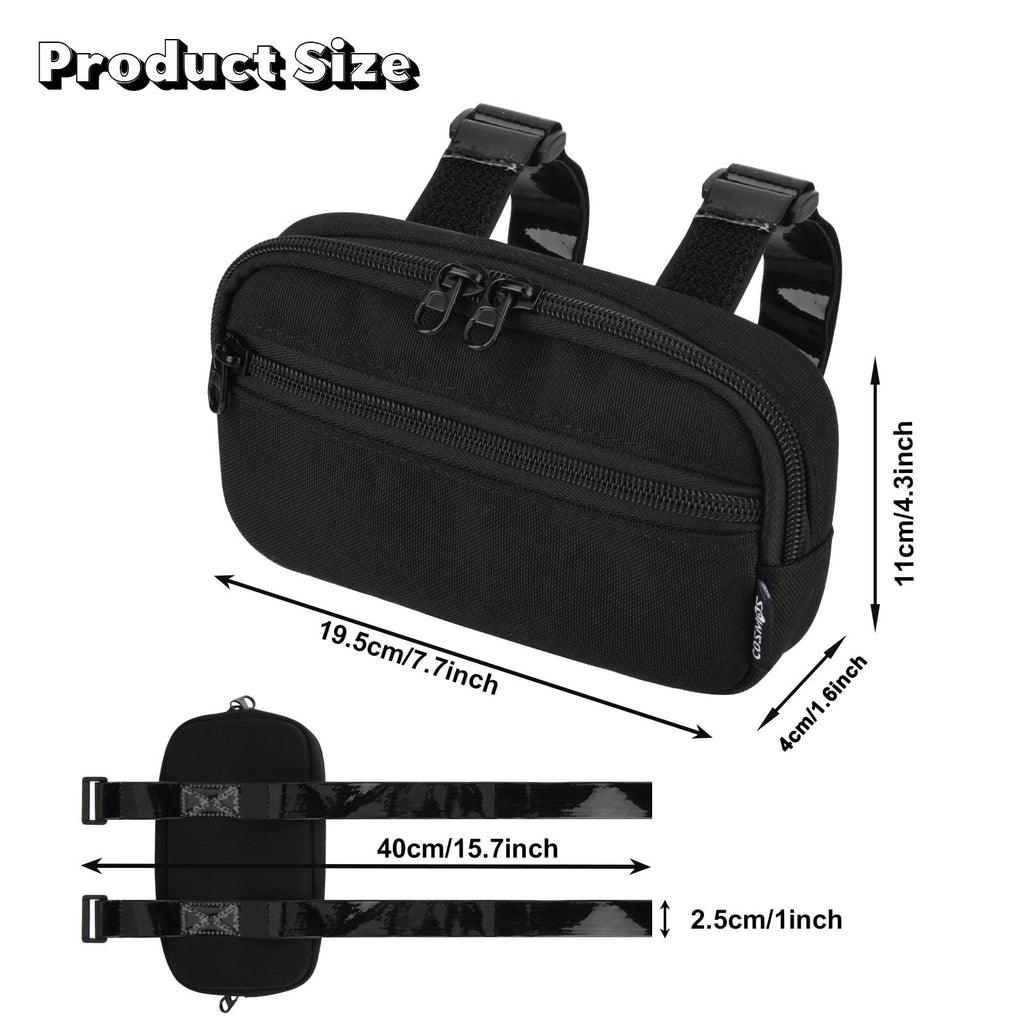 Horse Saddle Bag with Pommel Pocket and Cell Phone Holder L5596