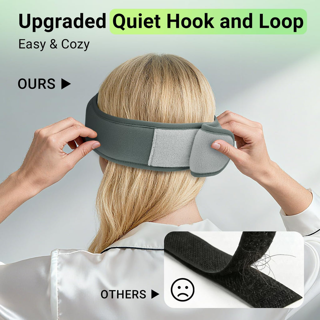 Bamboo Cotton Sleep Mask with Bluetooth Headphones J6249