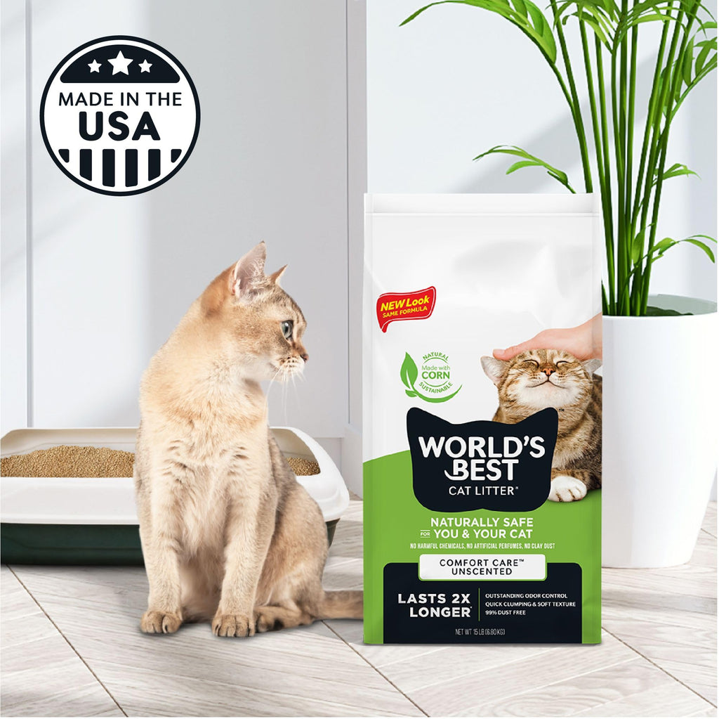 Unscented Odor Control 15 lb Cat Litter X9051