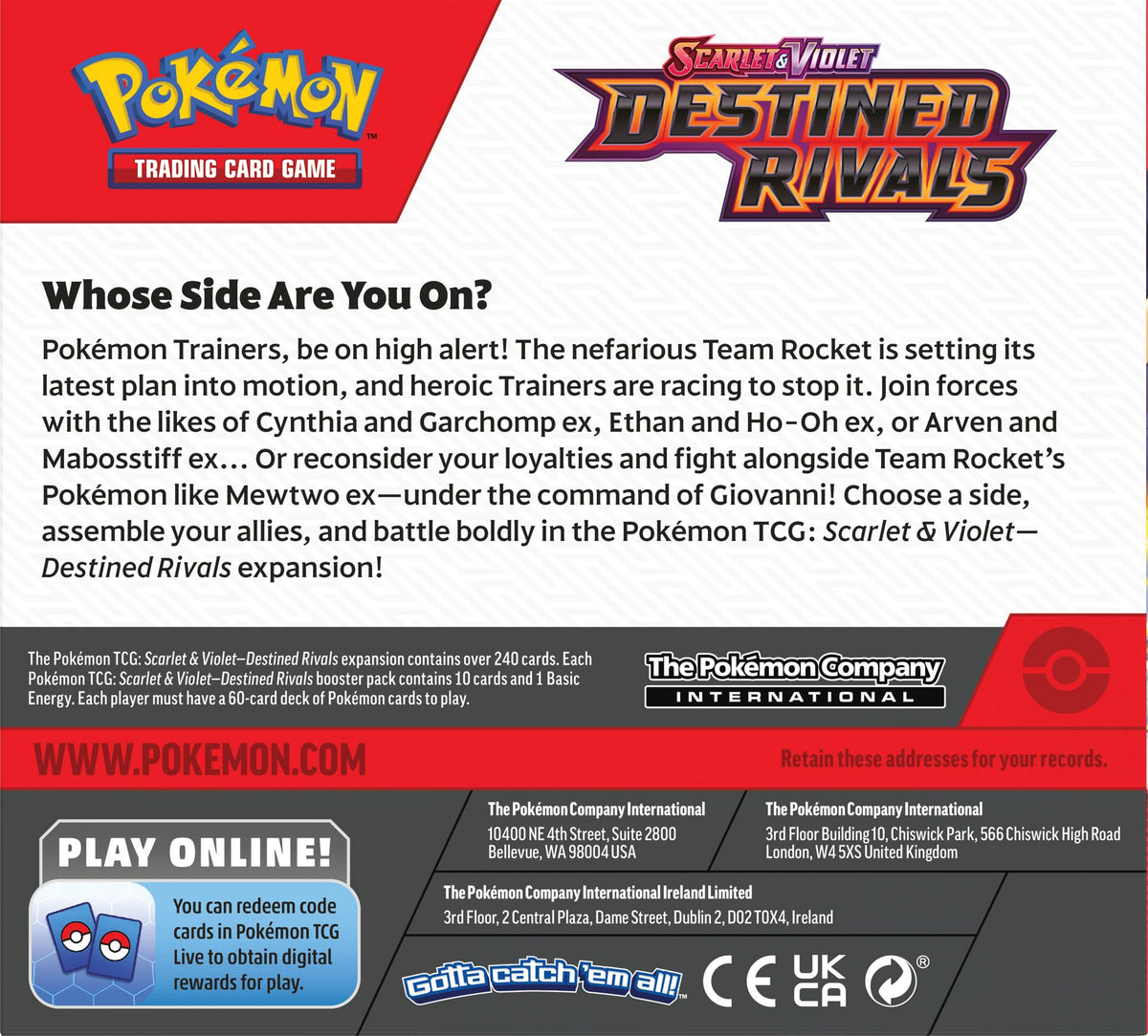 Booster Display Box - 36 Packs H260