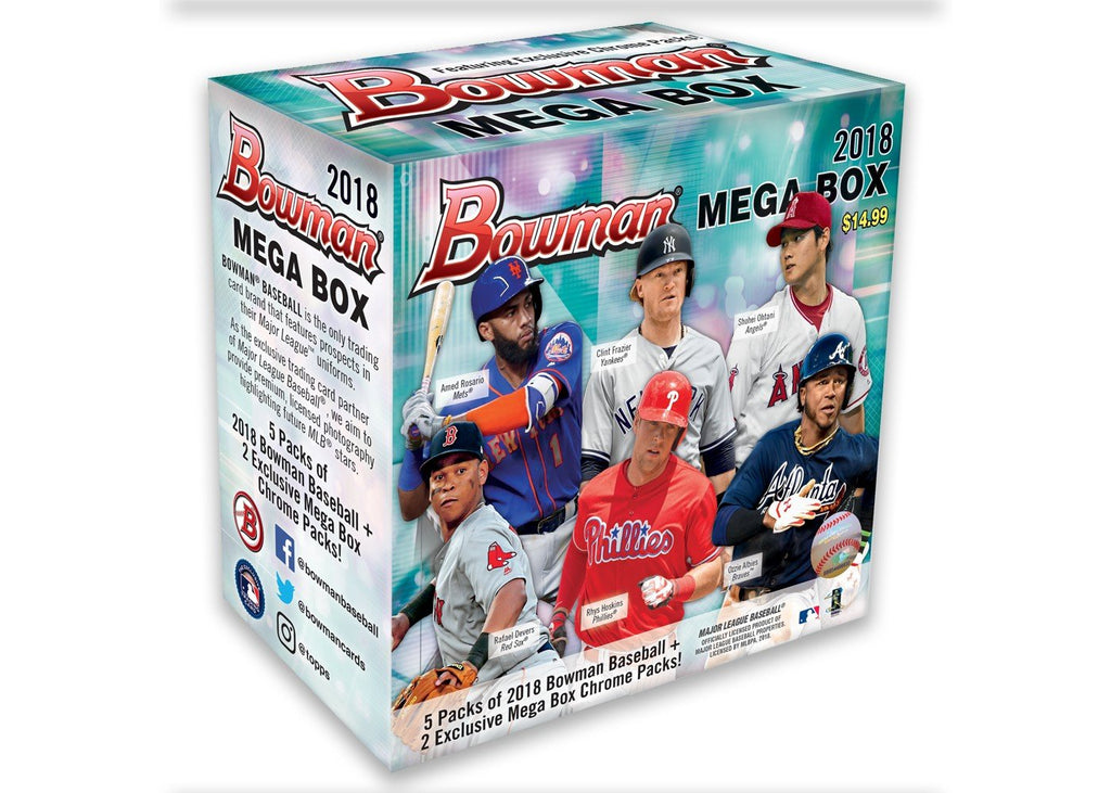 MLB Baseball Trading Card Mega Box with Chrome Pack D336