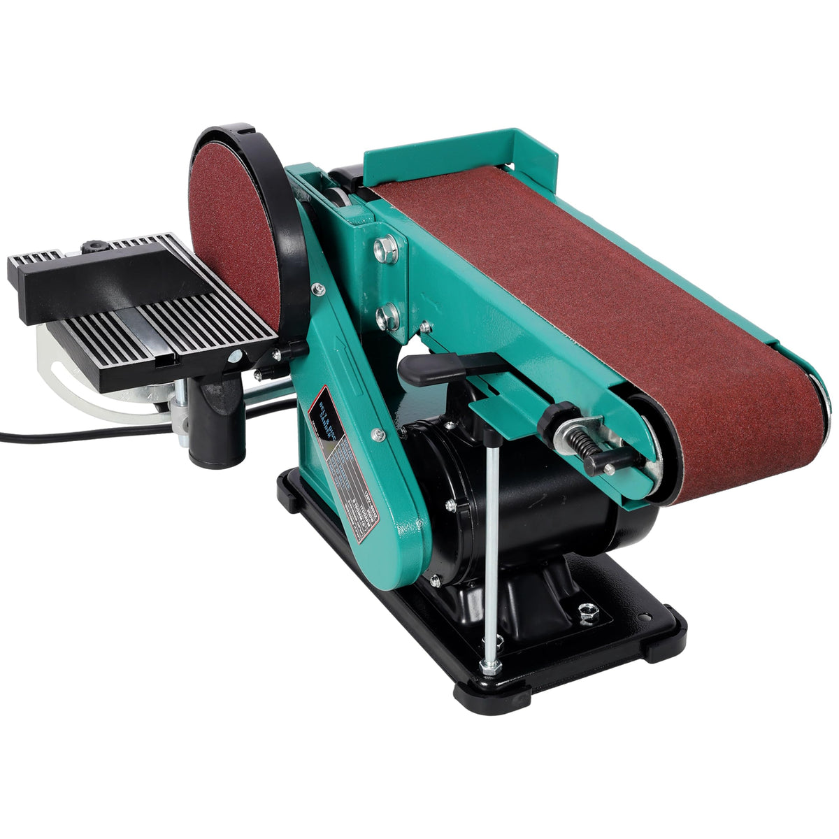 4 x 36 in. Belt Sander, 6" Disc Sander, 120V/60Hz Aluminum Worktable P4998