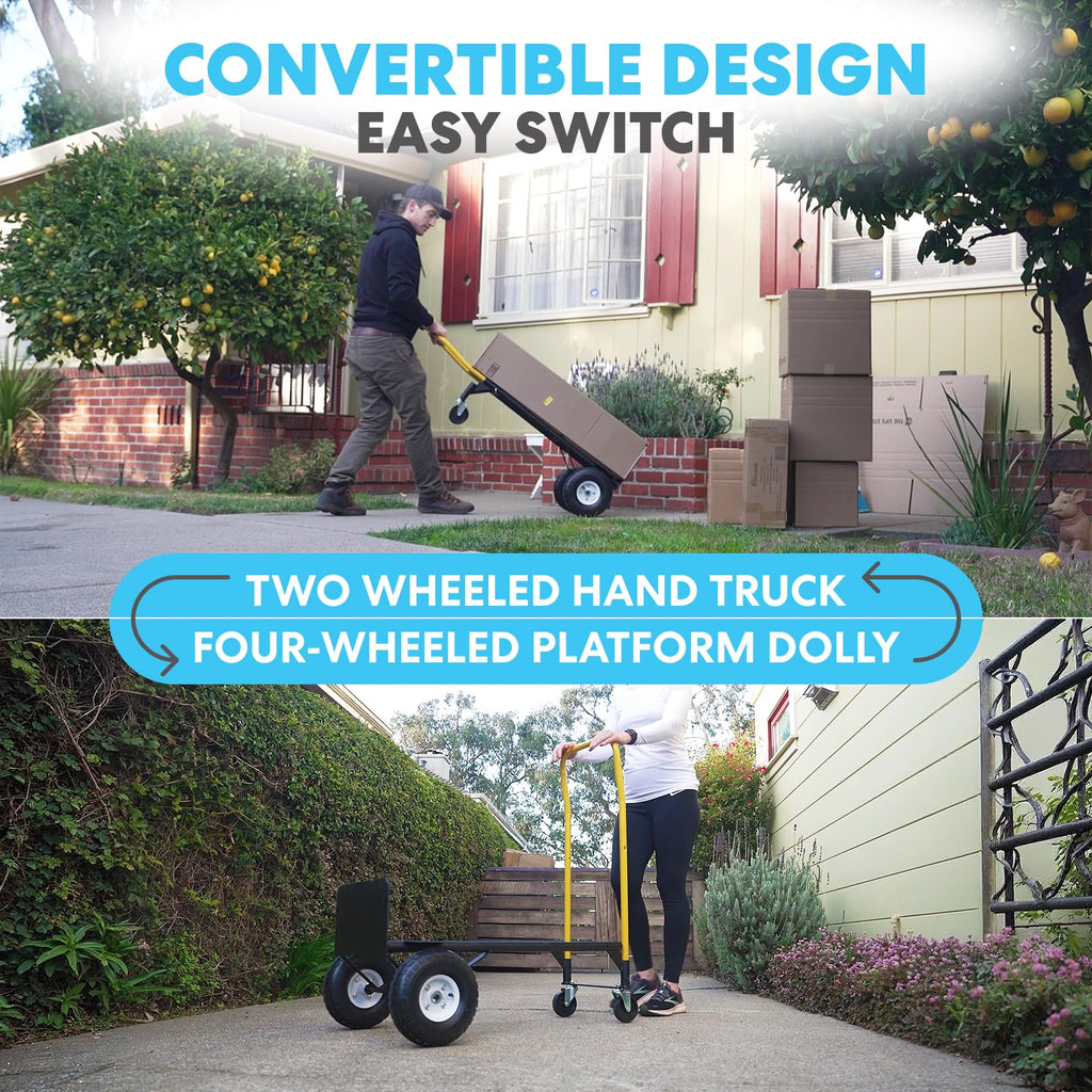 2 in 1 Convertible Hand Truck and Dolly C9380