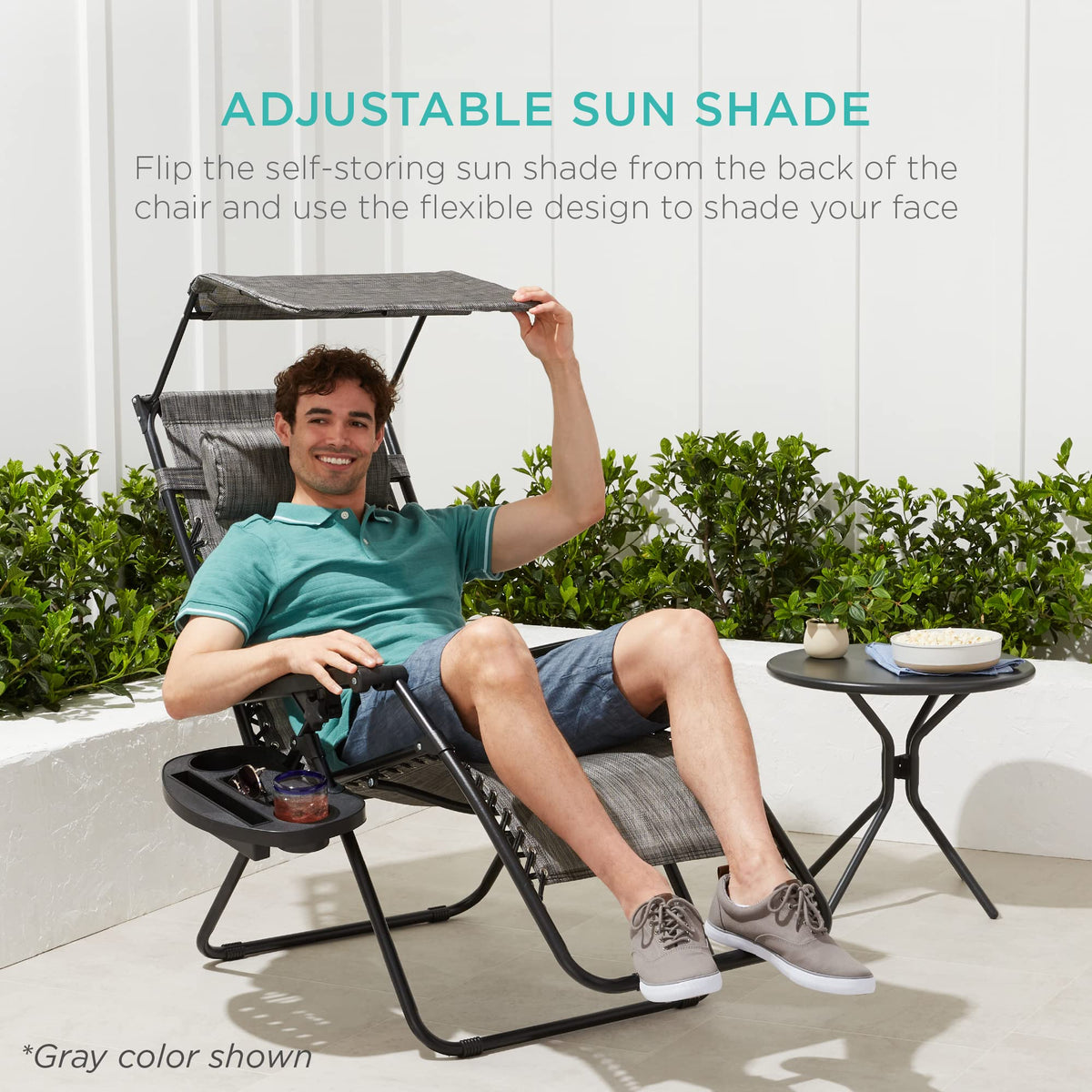 Zero Gravity Chair with Canopy P976