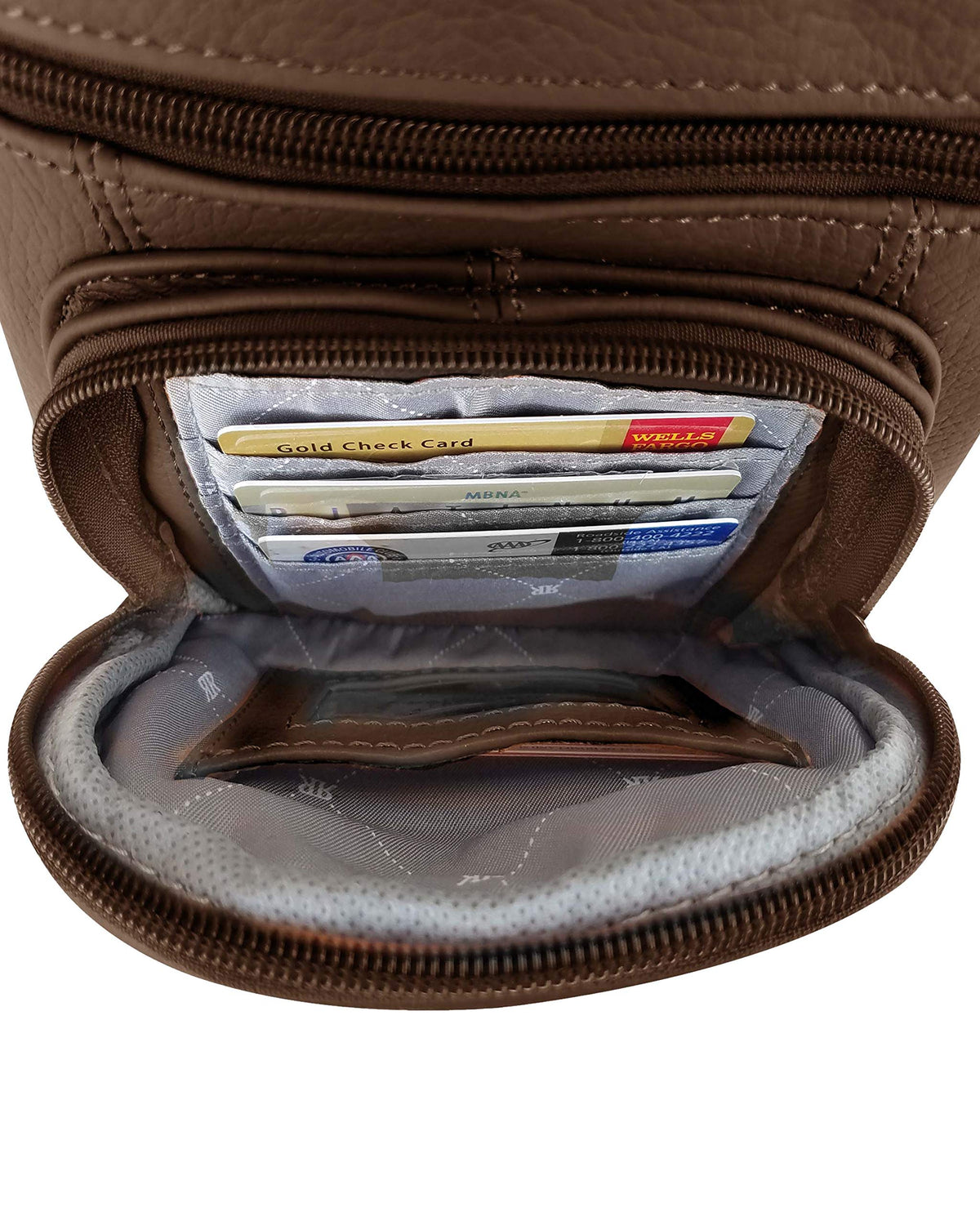 Brown Cross Body Purse Bag Q1523