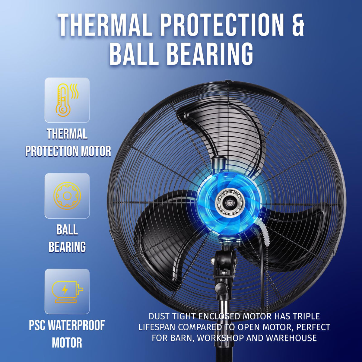 20'' Oscillating Pedestal Fan G324653