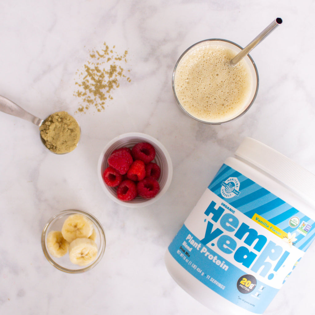 Organic Plant-Based Protein Powder Vanilla 16oz B81897