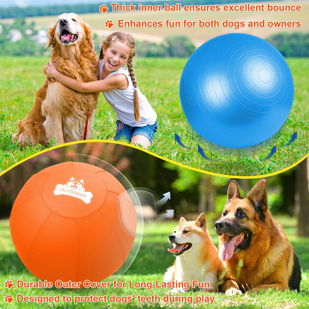 18'' Herding Ball for Dogs A6919