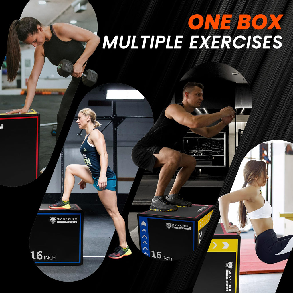 3-in-1 Foam Plyometric Jump Box E56788
