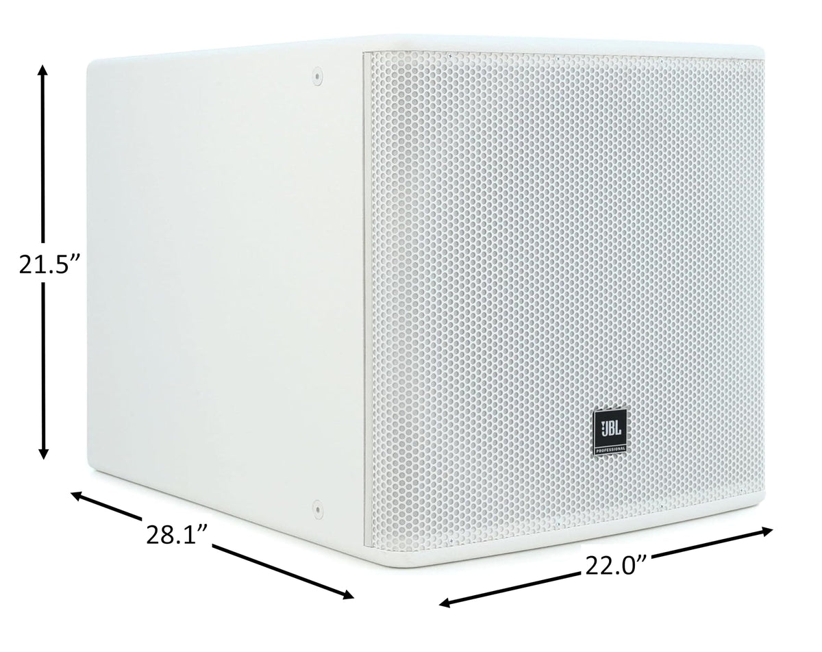 White 18-Inch High Power Subwoofer System Y377673