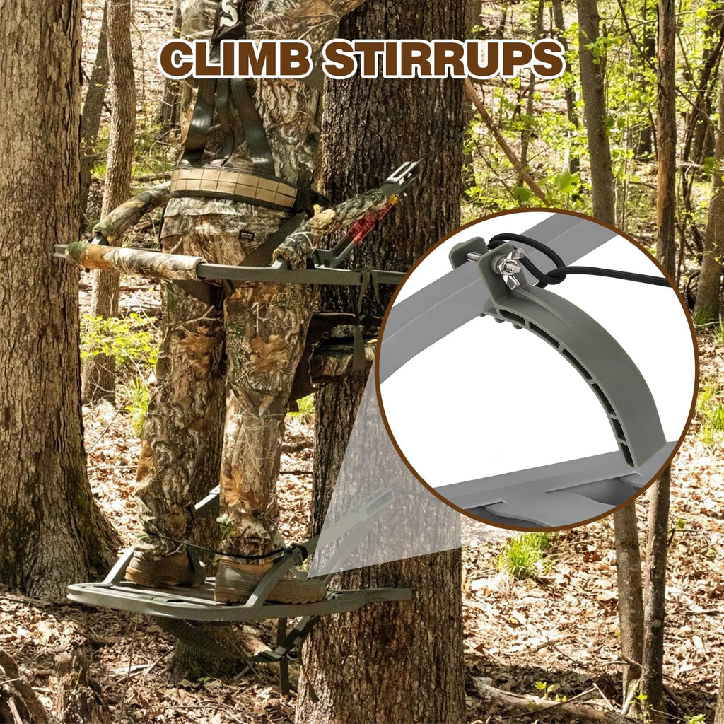 Climbing Stand Accessories with Elastic Rope (1-Pair) A5448