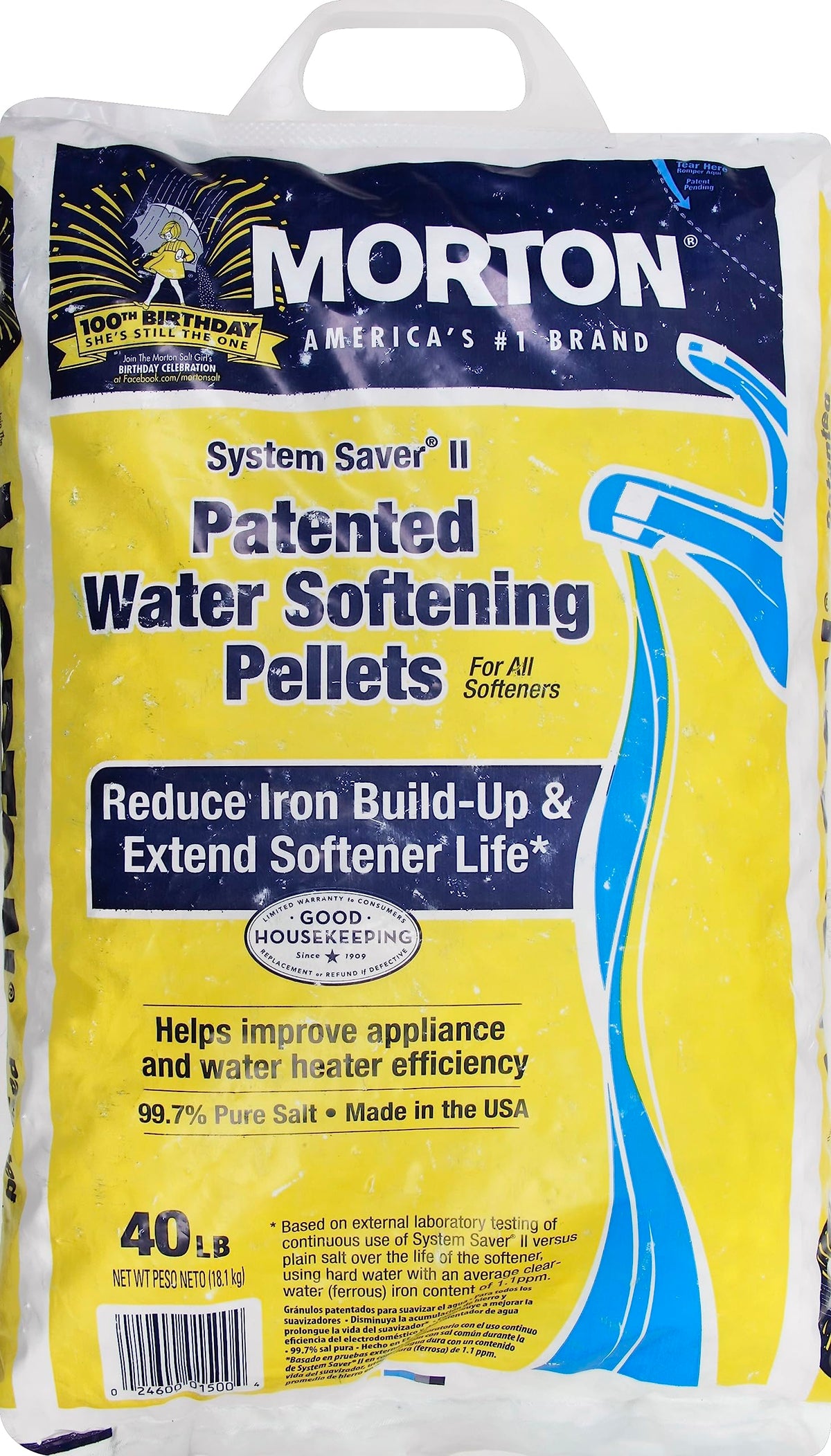 40 Pound Water Softening Pellets M4696